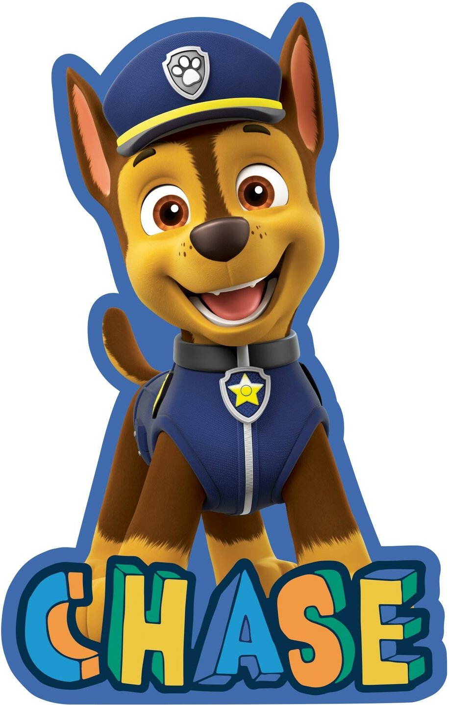 Paw Patrol Chase-Formkissen PAW PATROL, Polyester