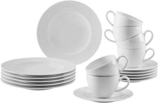 Seltmann Weiden Kaffeeset Zoe 18-tlg., Porzellan
