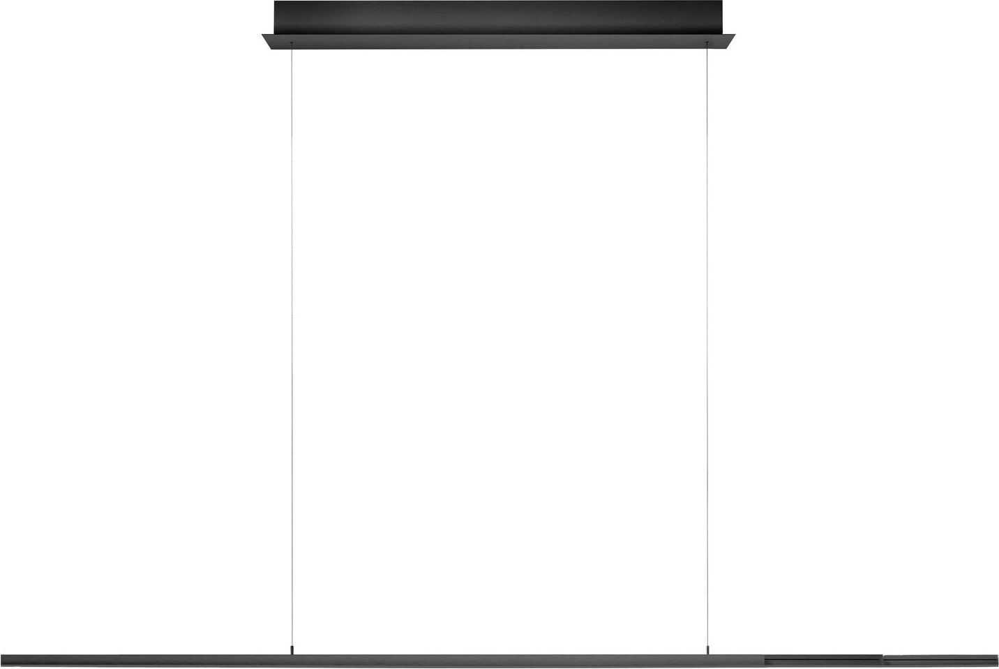 Hell LED-Pendelleuchte ELEMENTS, Aluminium