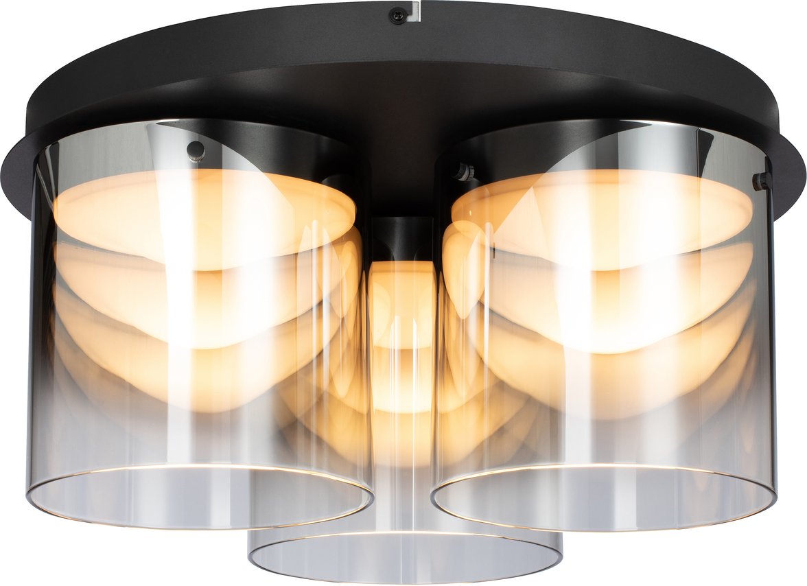 Dieter Knoll LED-Deckenleuchte, Glas