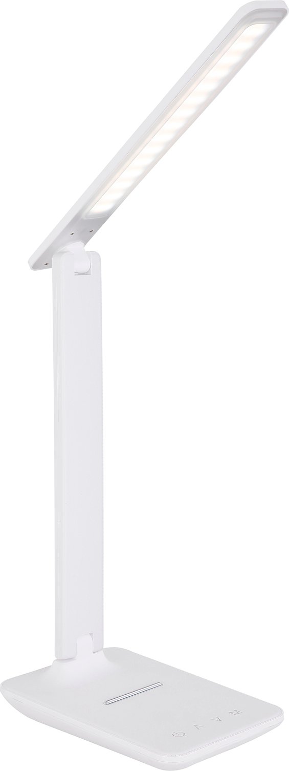 Globo Lighting Tischleuchte weiß, Kunststoff