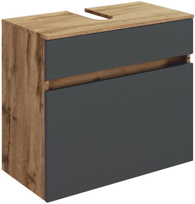 XORA Waschbeckenunterschrank LUCCA, eiche, Holznachbildung