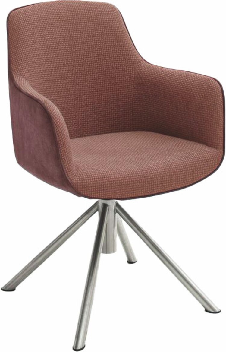 Novel Sessel RIALTO, braun, Webstoff