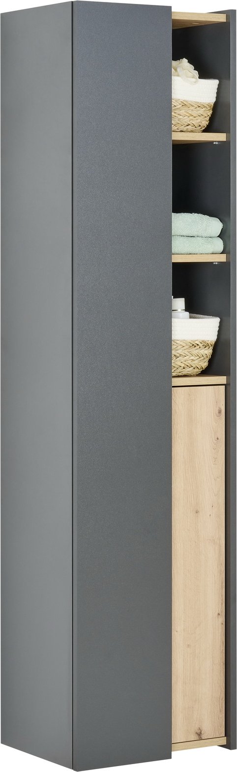 Stylife Hochschrank PALIUM, Holznachbildung