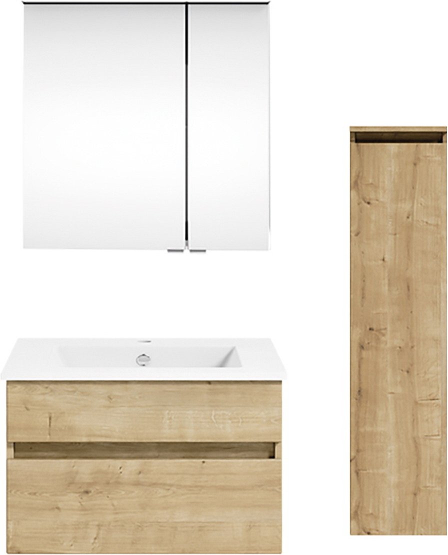 Puris Badkombination GET2YOU 21, Holznachbildung