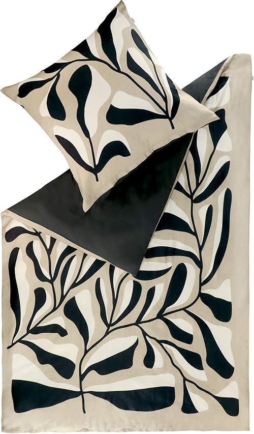 Schöner Wohnen Bettwäsche 155x220cm PLANT, Baumwolle