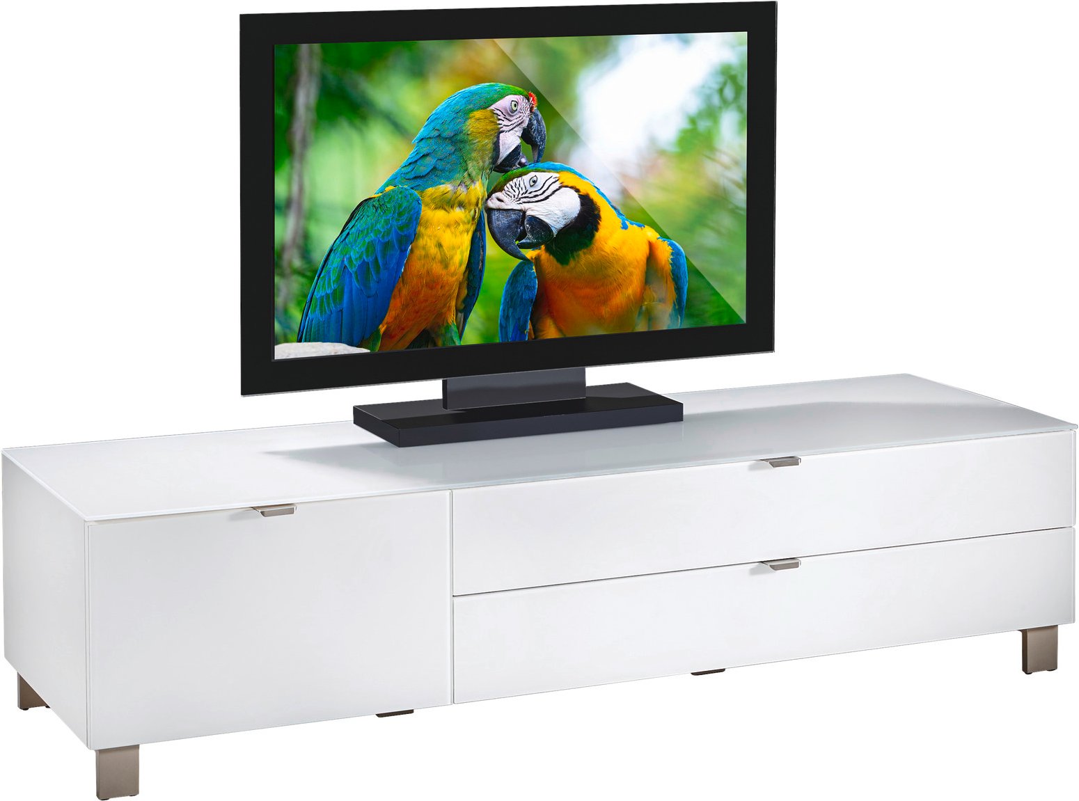 Hom´in TV-Lowboard POOLE, Holznachbildung