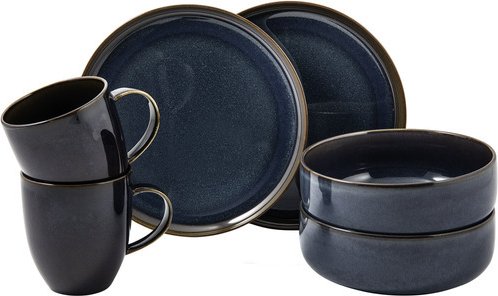 Like by Villeroy & Boch Frühstücks-Set 6-tlg. Denim CRAFTED...