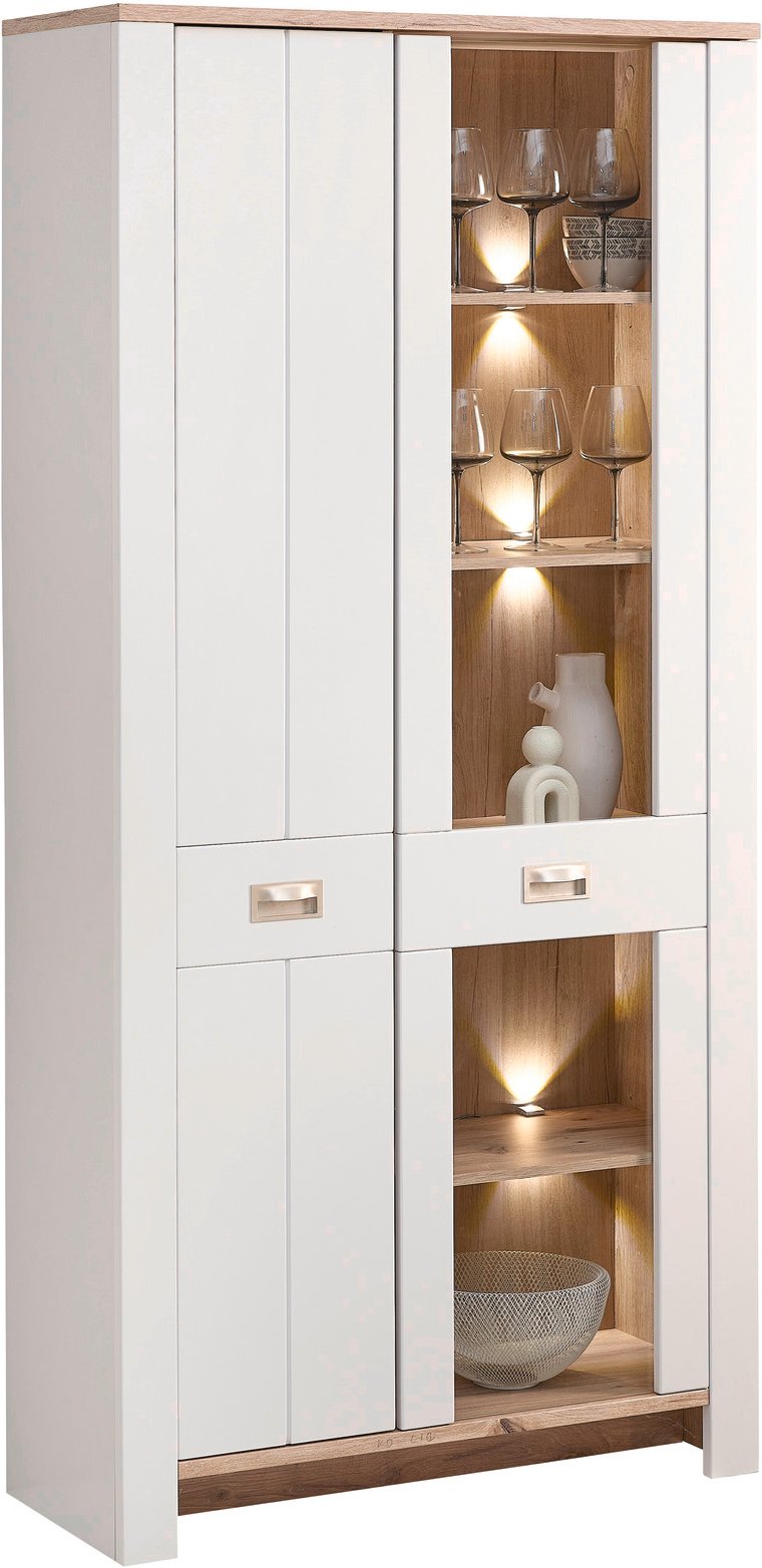 Hom´in Vitrine ETIENNE, Holznachbildung