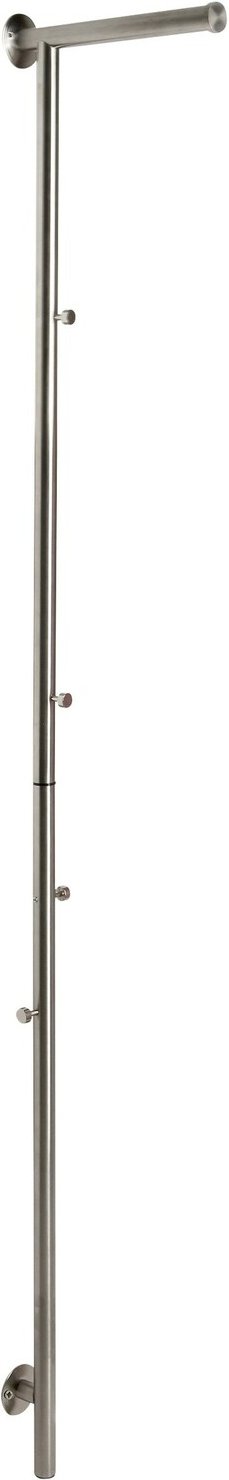 Cantus Garderobenstange MEMNON, Edelstahl gebürstet