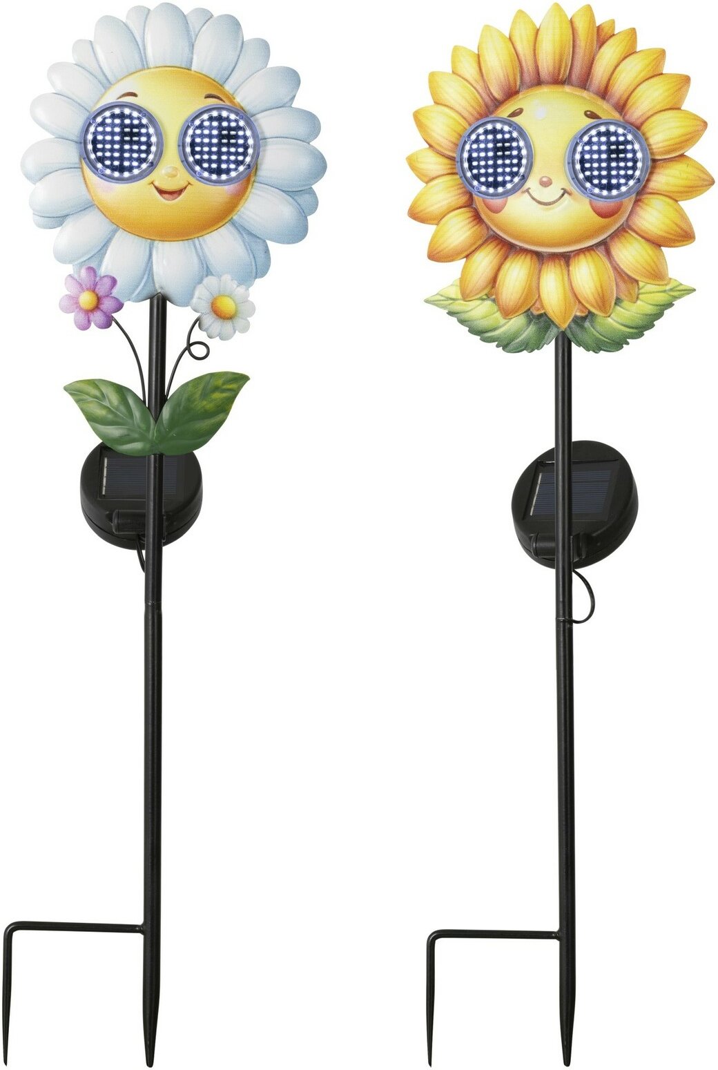 Lumineo Solar Stabbeleuchtung eisen, Metall