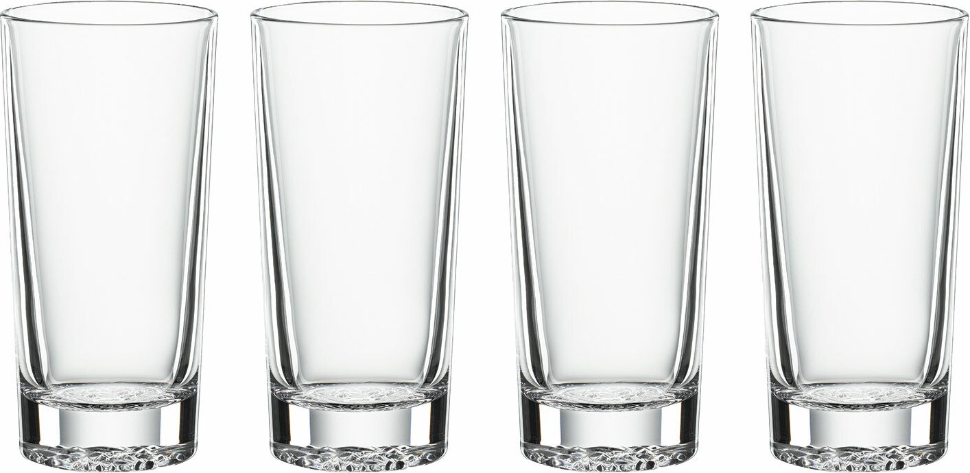 Spiegelau Longdrinkglas 4-er Set LOUNGE, Kristallglas
