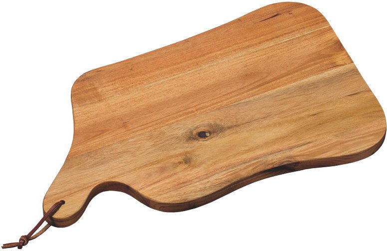 Homeware Schneid-& Servierbrett, braun, Holz