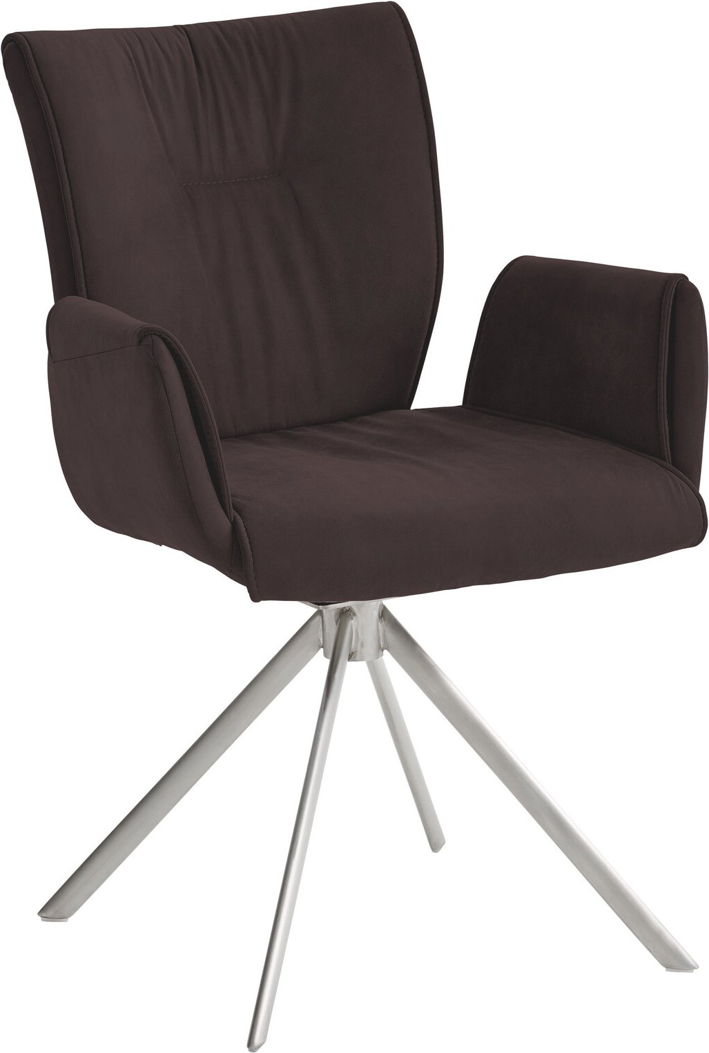 Dieter Knoll Sessel JAZZ, mocca, Stoff