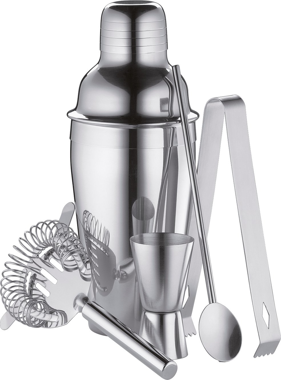 Cilio Barset 5-teilig poliert, Edelstahl