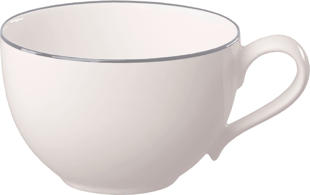 Villeroy & Boch Kaffeetasse GREY LINES, Porzellan