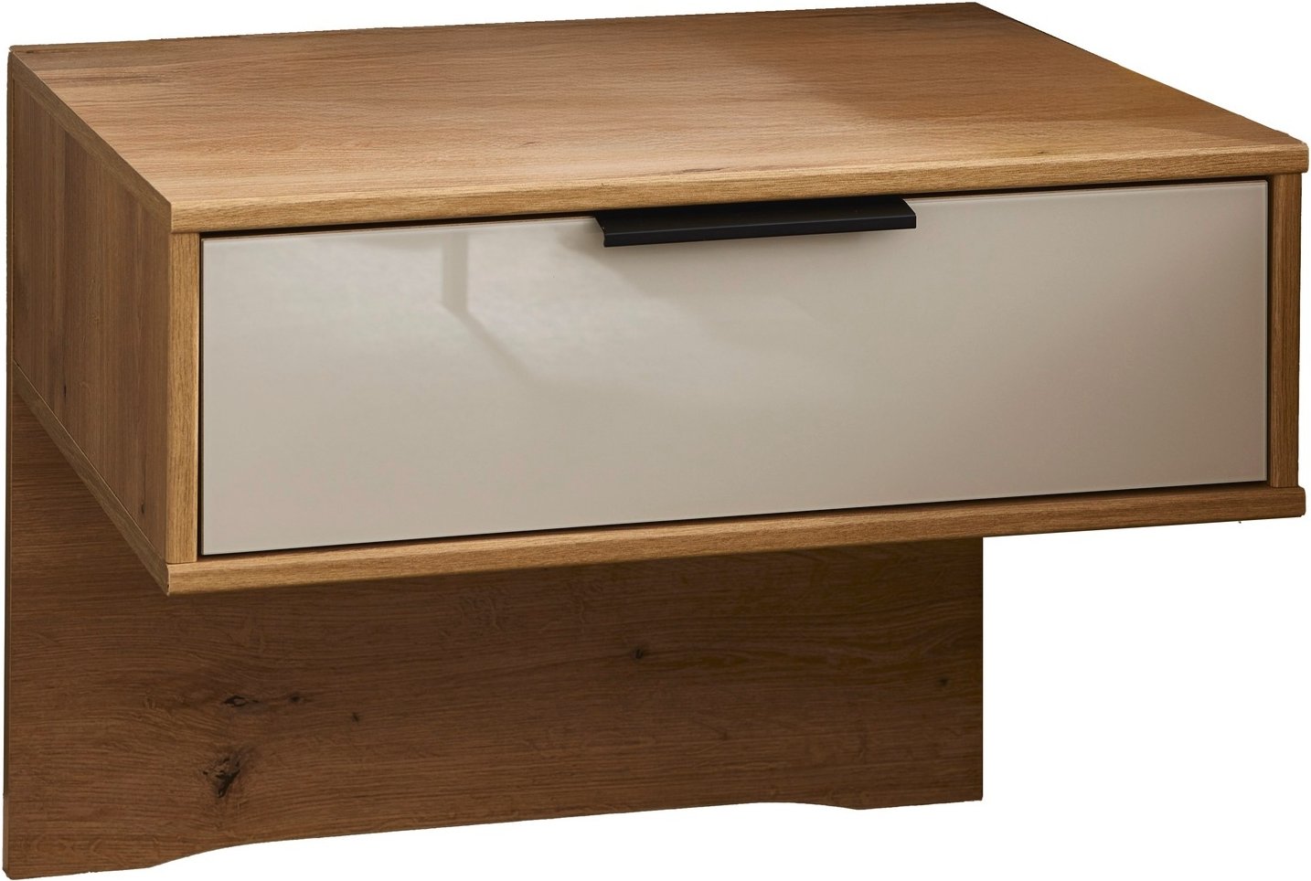 Venda Nachtschrank (Paar) NEW YORK, Teilmassiv