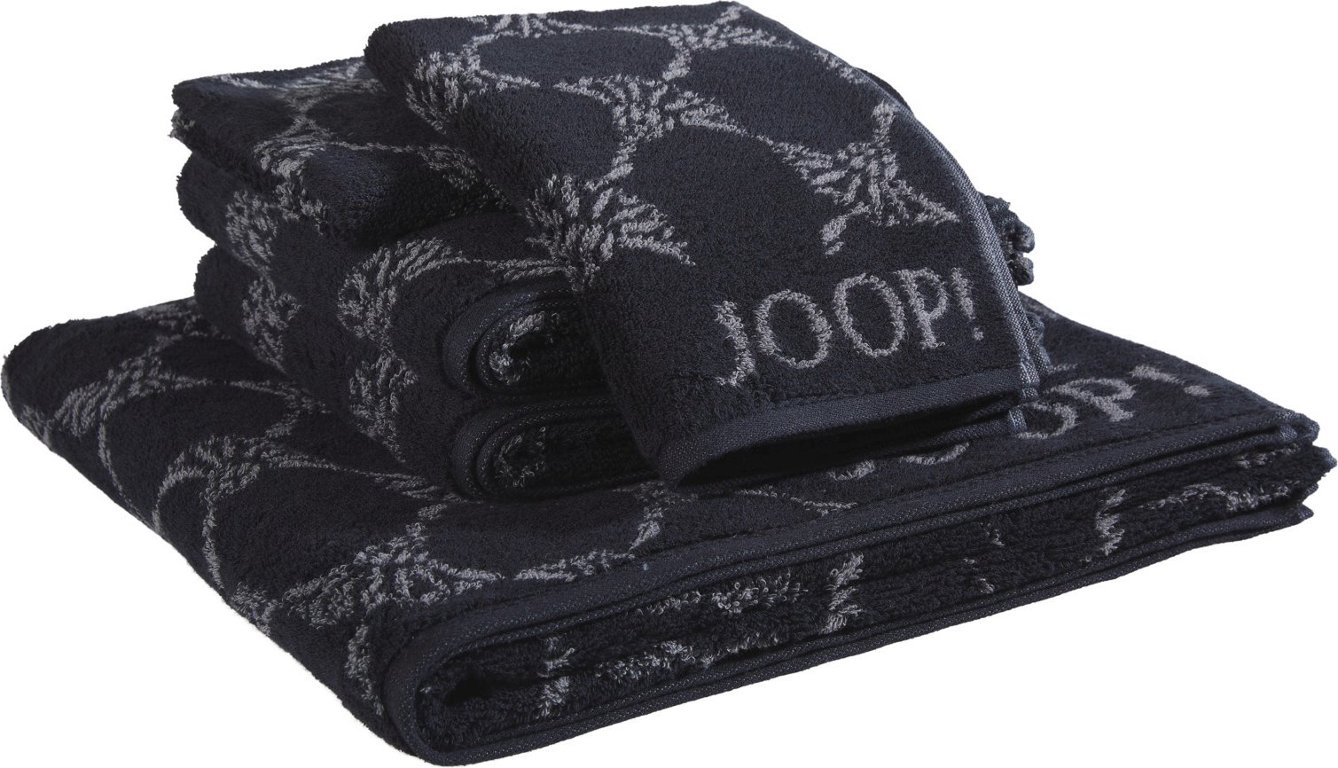 JOOP! Frottierset 5-teilig CORNFLOWER, Baumwolle