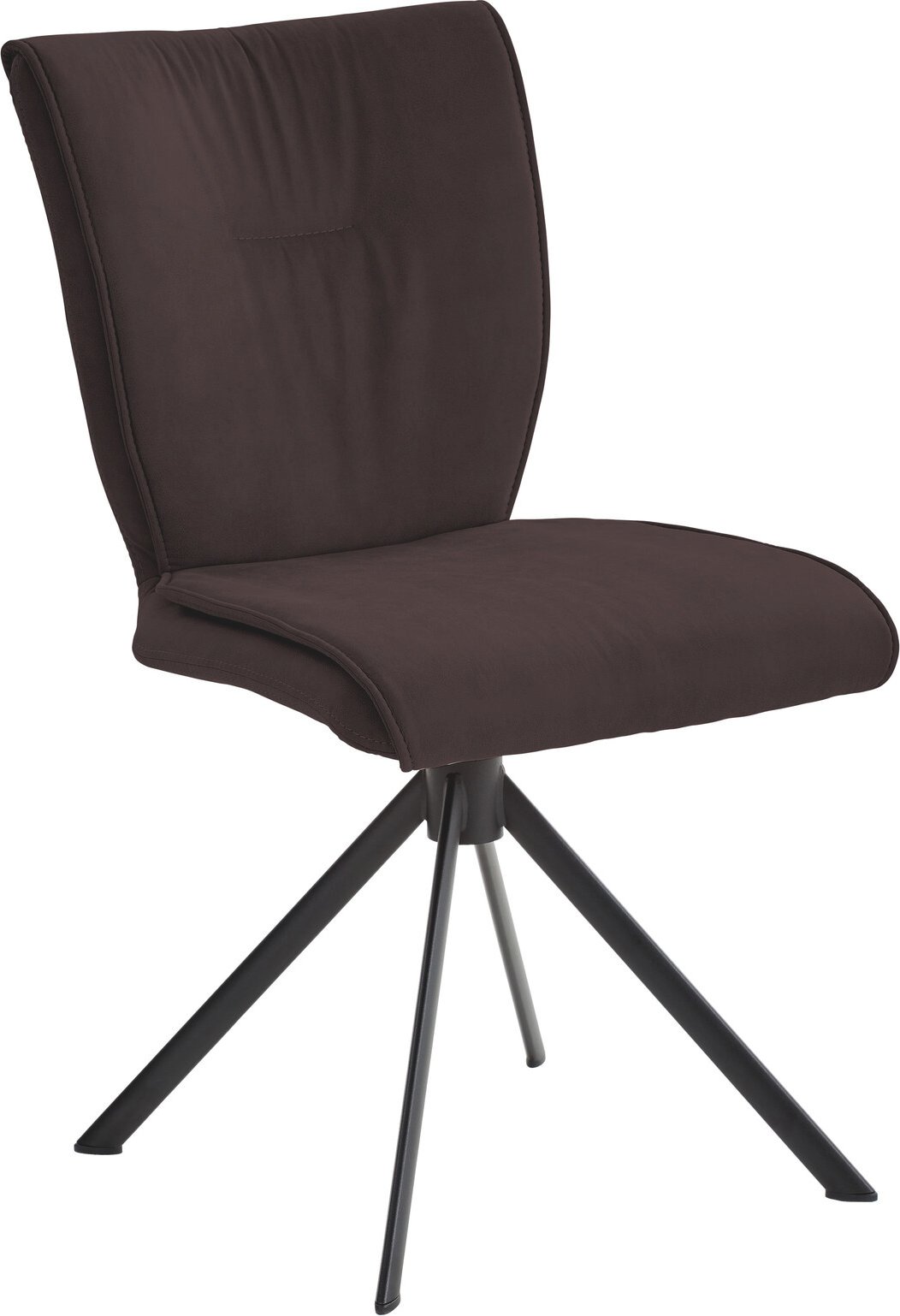 Dieter Knoll Stuhl JAZZ, mocca, Stoff