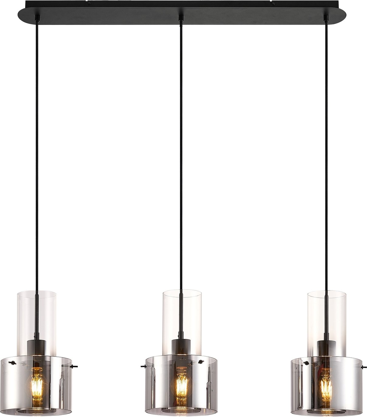 Dieter Knoll Hängeleuchte, Glas