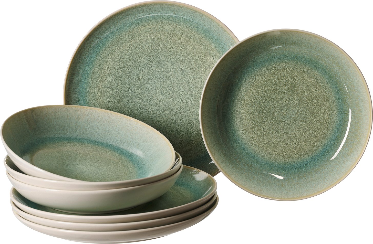 Ritzenhoff & Breker Tafelset 8-tlg. BORNEO, Steinzeug