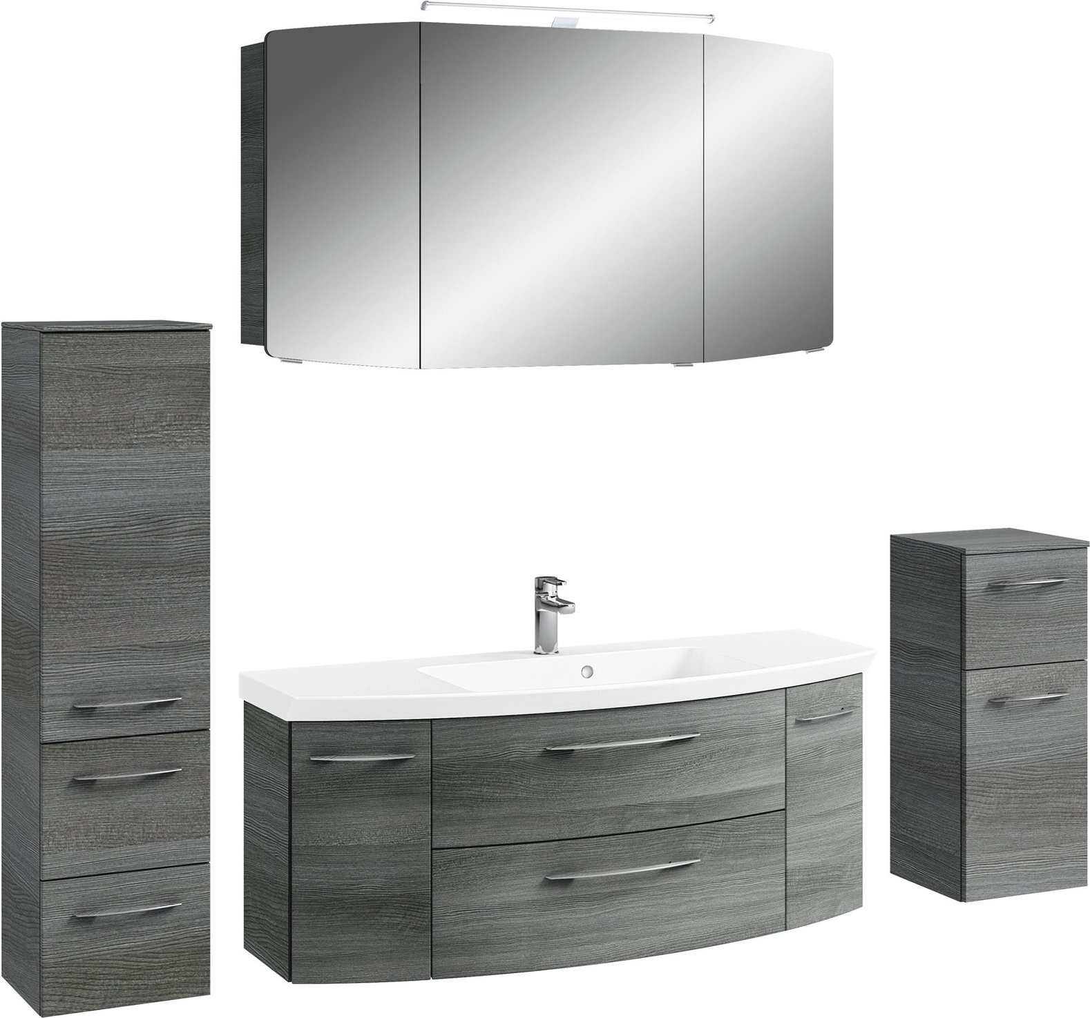 Pelipal Badkombination CASSCA SPRINT, Holznachbildung