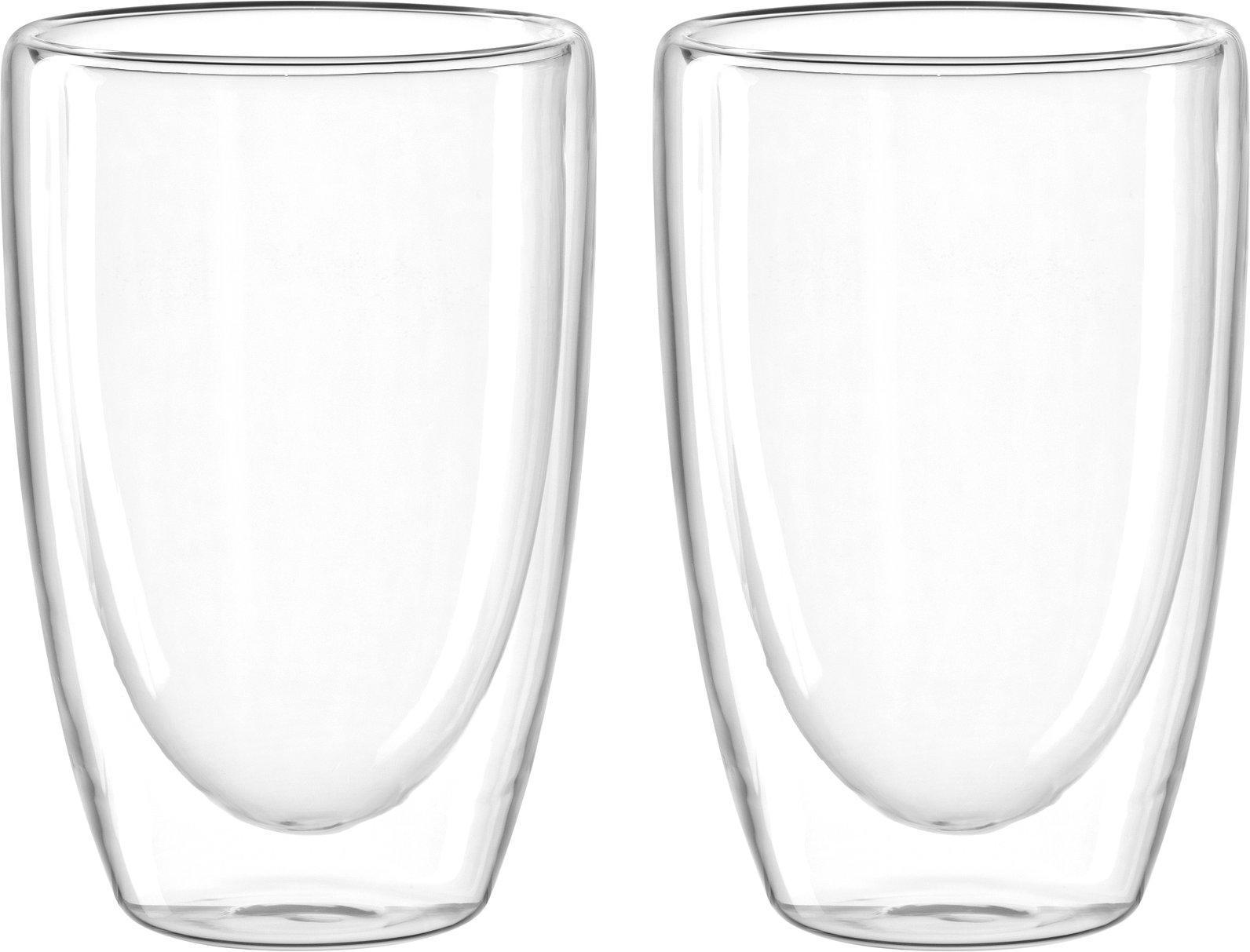 Leonardo Doppelwandbecher 2er Set DUO, Glas