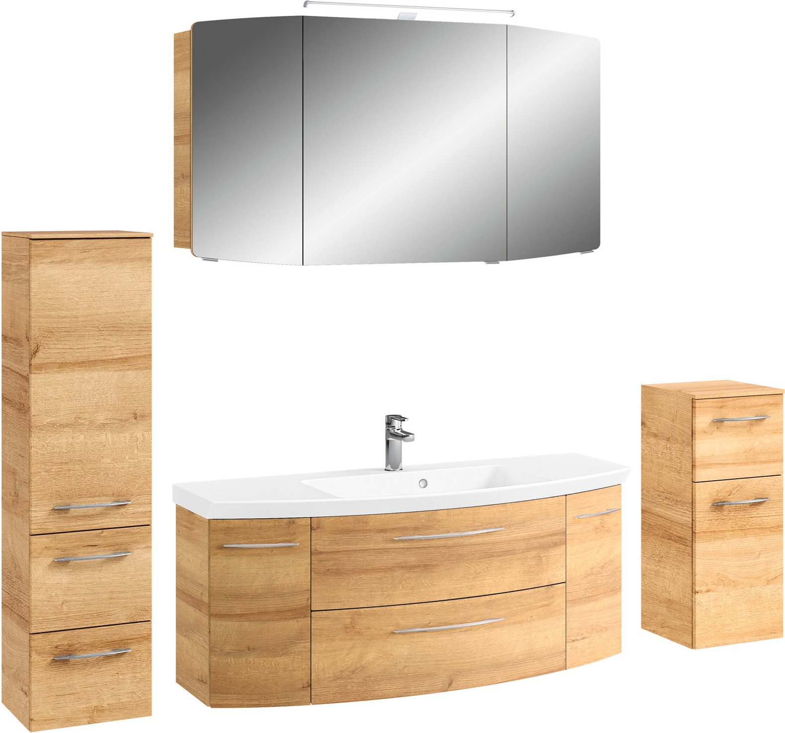 Pelipal Badkombination CASSCA SPRINT, Holznachbildung