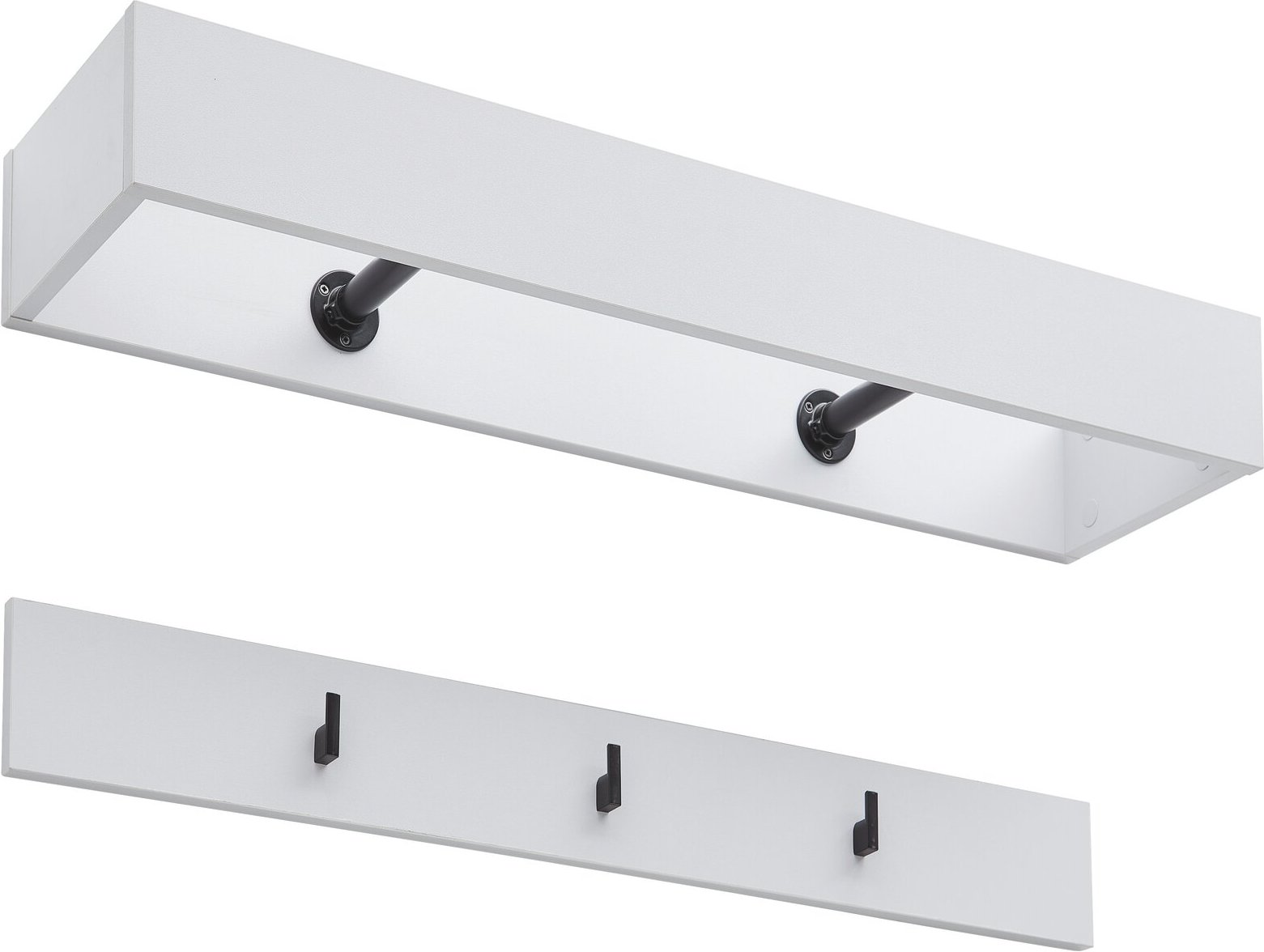 Hom´in Garderobenpaneel-Set breit JOLLY, Melamin