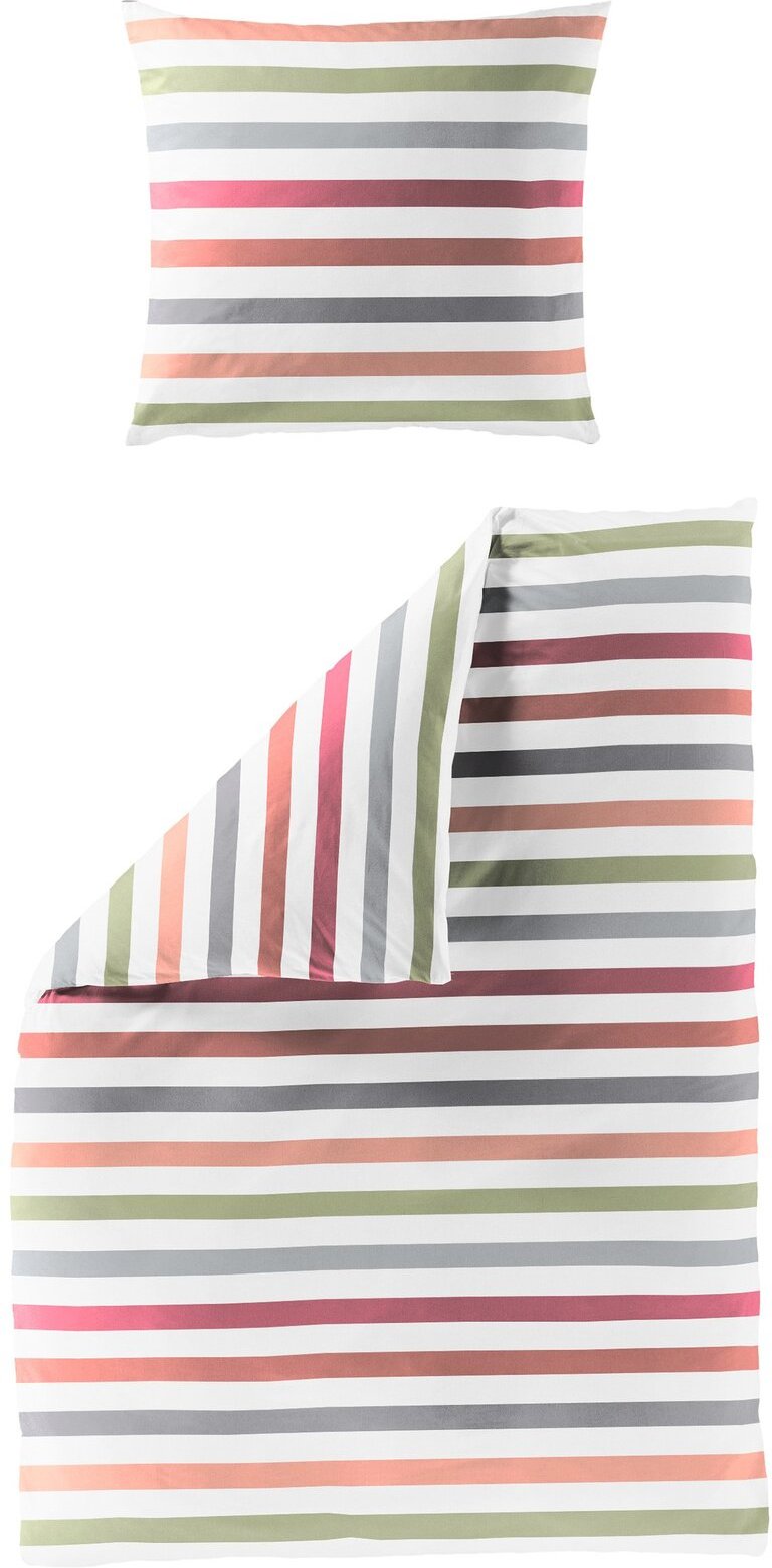 Bierbaum Bettwäsche, bunt gemustert, Baumwolle