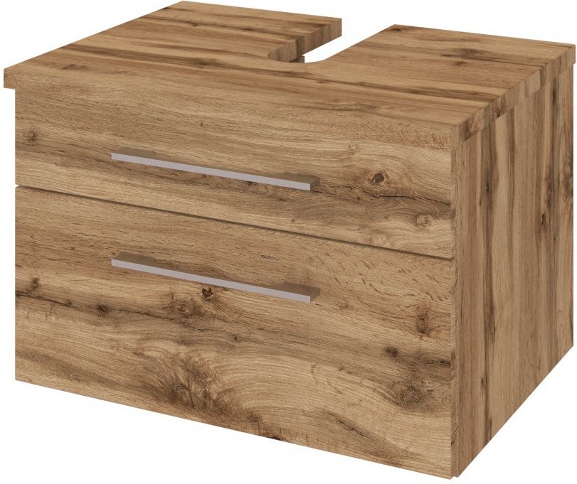 XORA Waschtischunterschrank DAVOS, Holznachbildung