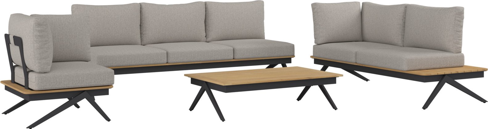 Amatio Loungegarnitur AVALON, Aluminium