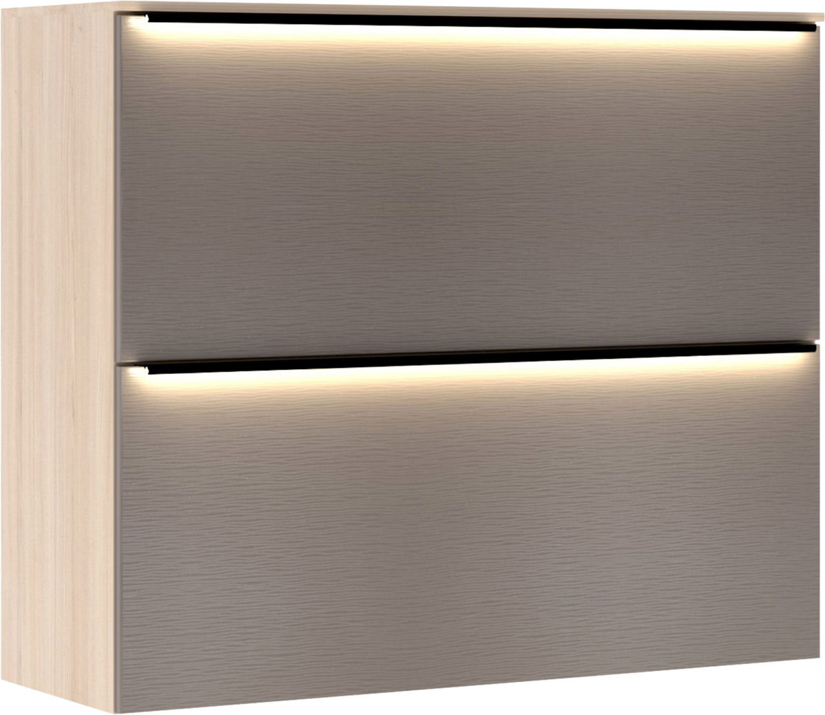 Voleo Hänge-Schuhschrank STARLIGHT, Holznachbildung