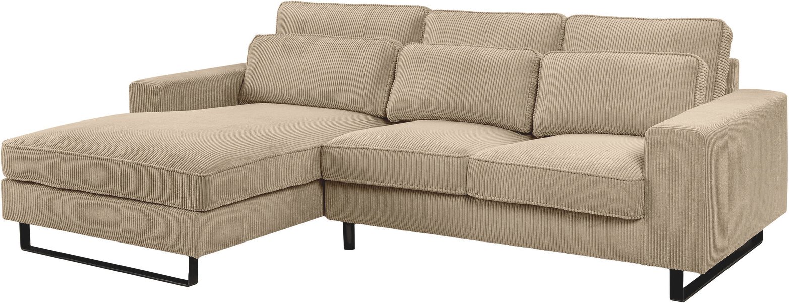 MID.YOU Sofa L-Form links BOLIVIA, Polyester