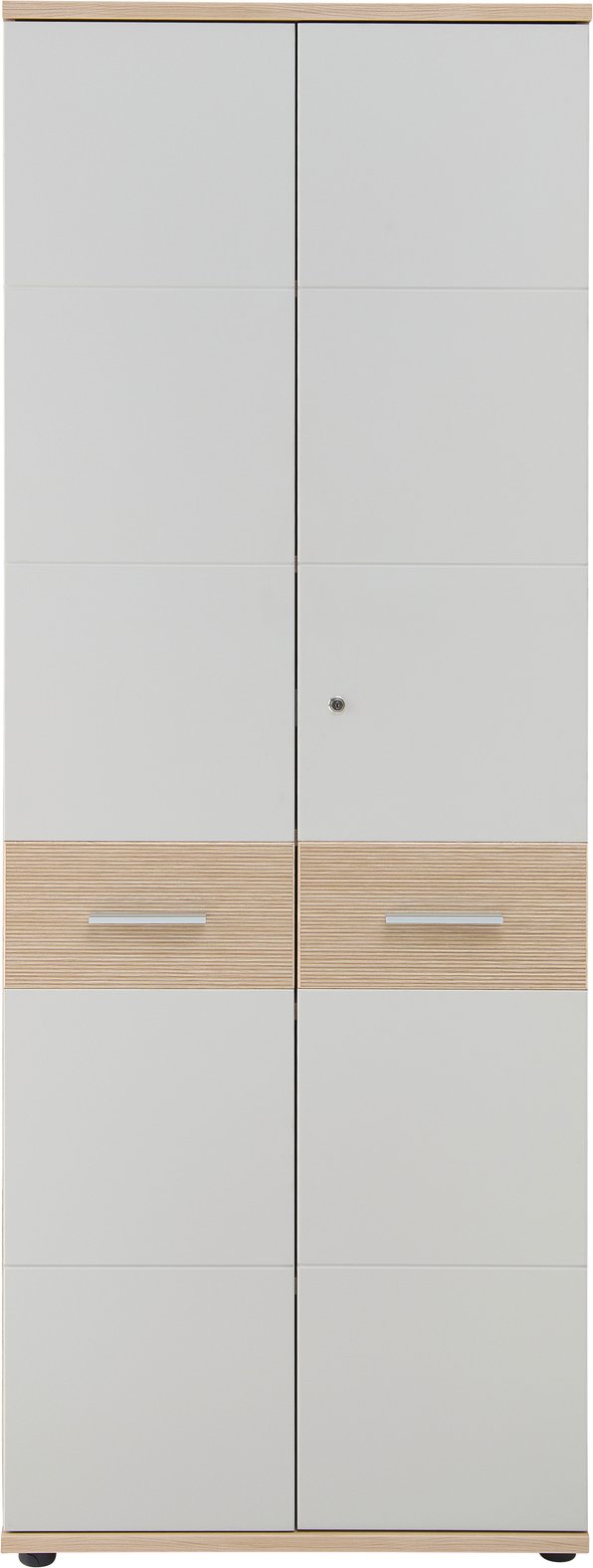 Stylife Aktenschrank hoch BASEL OFFICE, Holznachbildung