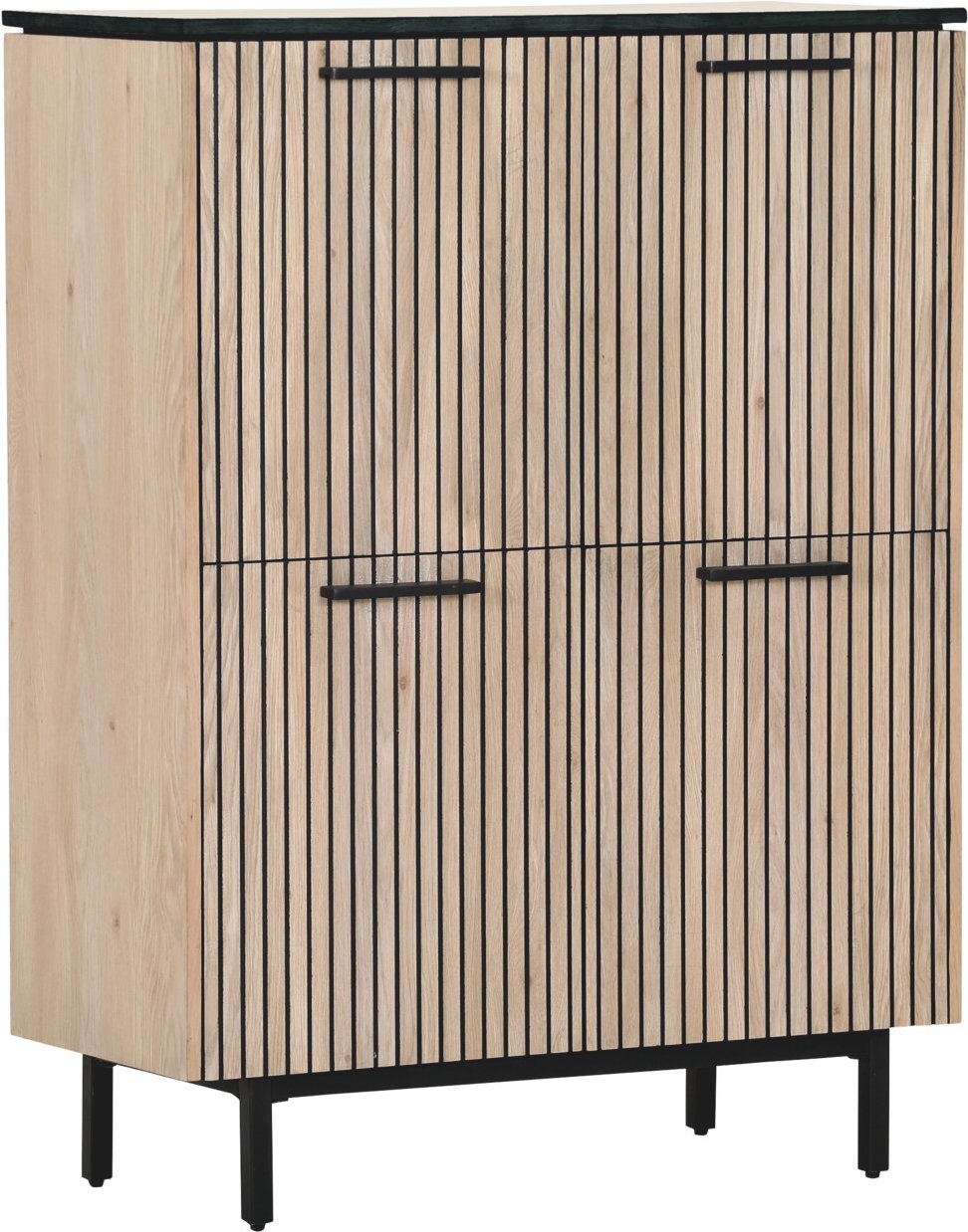 Z2 Highboard PANAMA, eiche, Holznachbildung