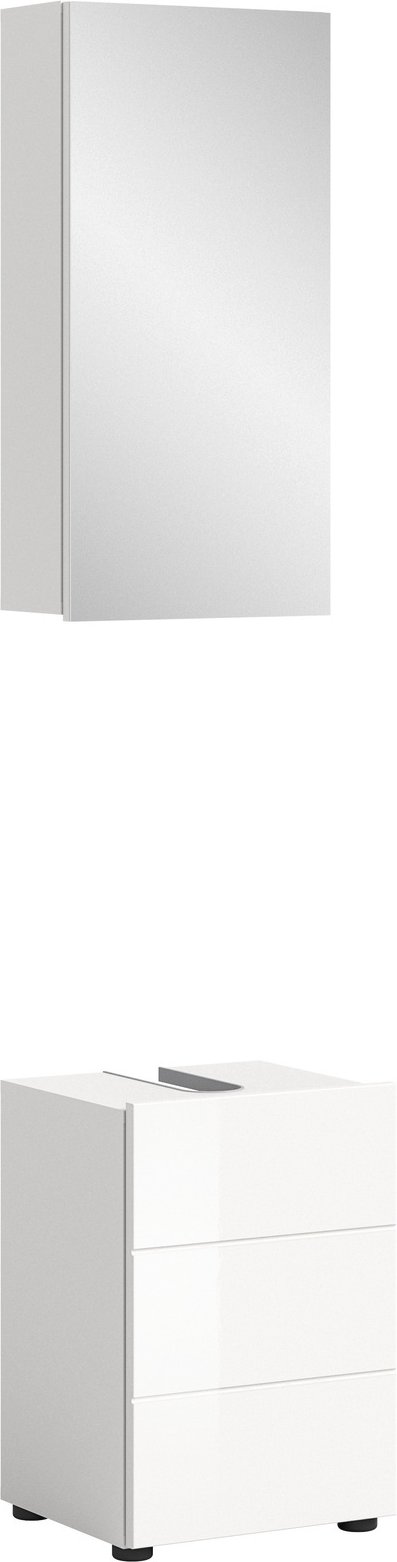 MID.YOU Badkombination VIRA, Holznachbildung