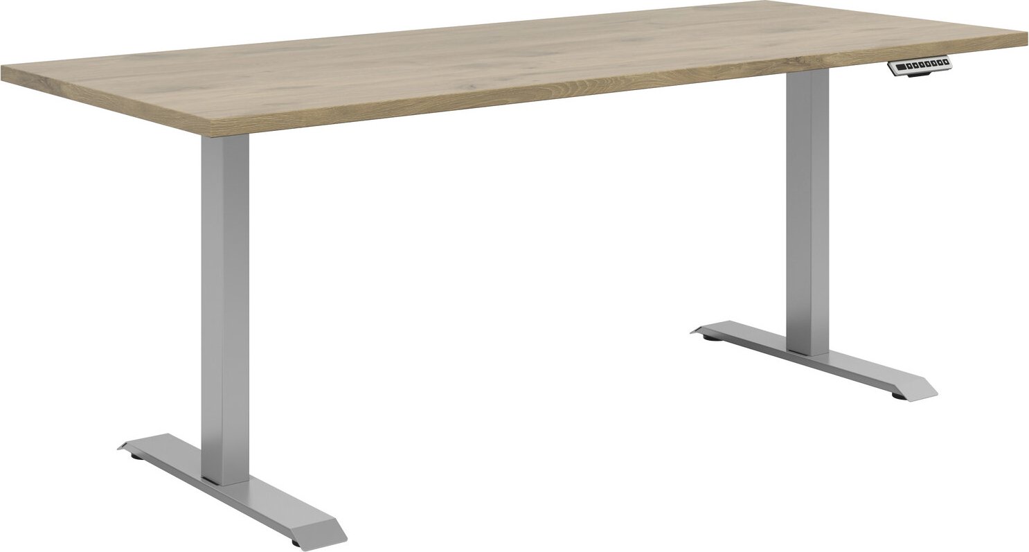 Voleo E-Schreibtisch CONNECT, Holznachbildung