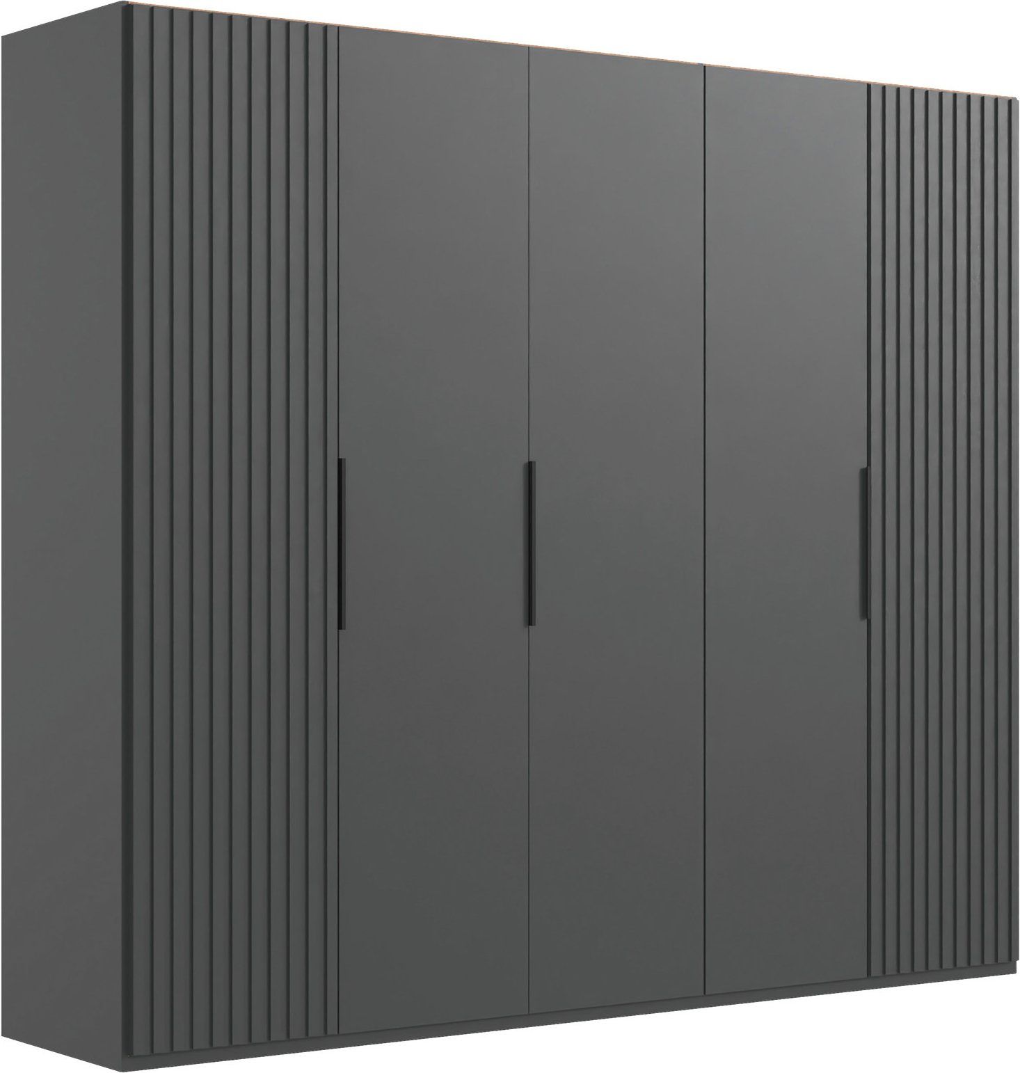 Z2 Drehtürenschrank 5-türig ANDORRA, Holznachbildung