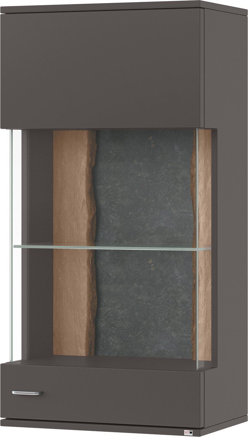 Set one by Musterring Hängevitrine re. TACOMA, Holznachbildung