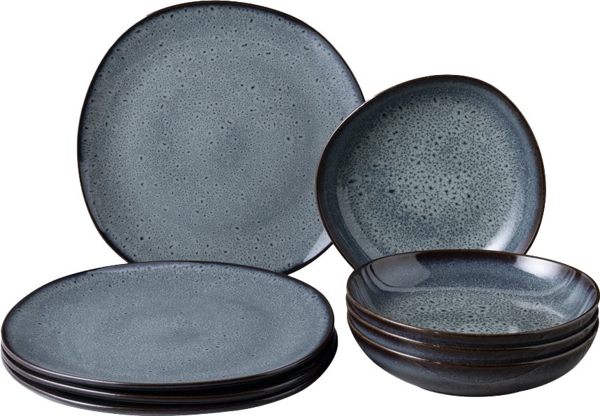 Thumbnail - Like by Villeroy & Boch Tafelservice 8-tlg. LAVE GRIS, Steingut