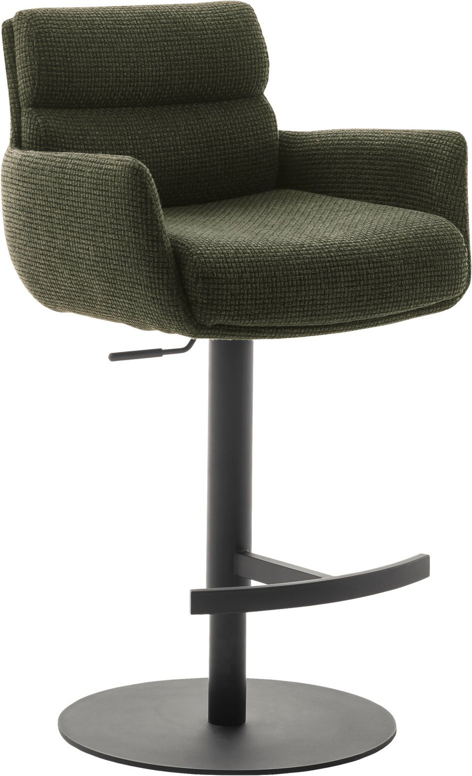 Dieter Knoll Barstuhl mit Armlehnen LEXINGTON, Stoff