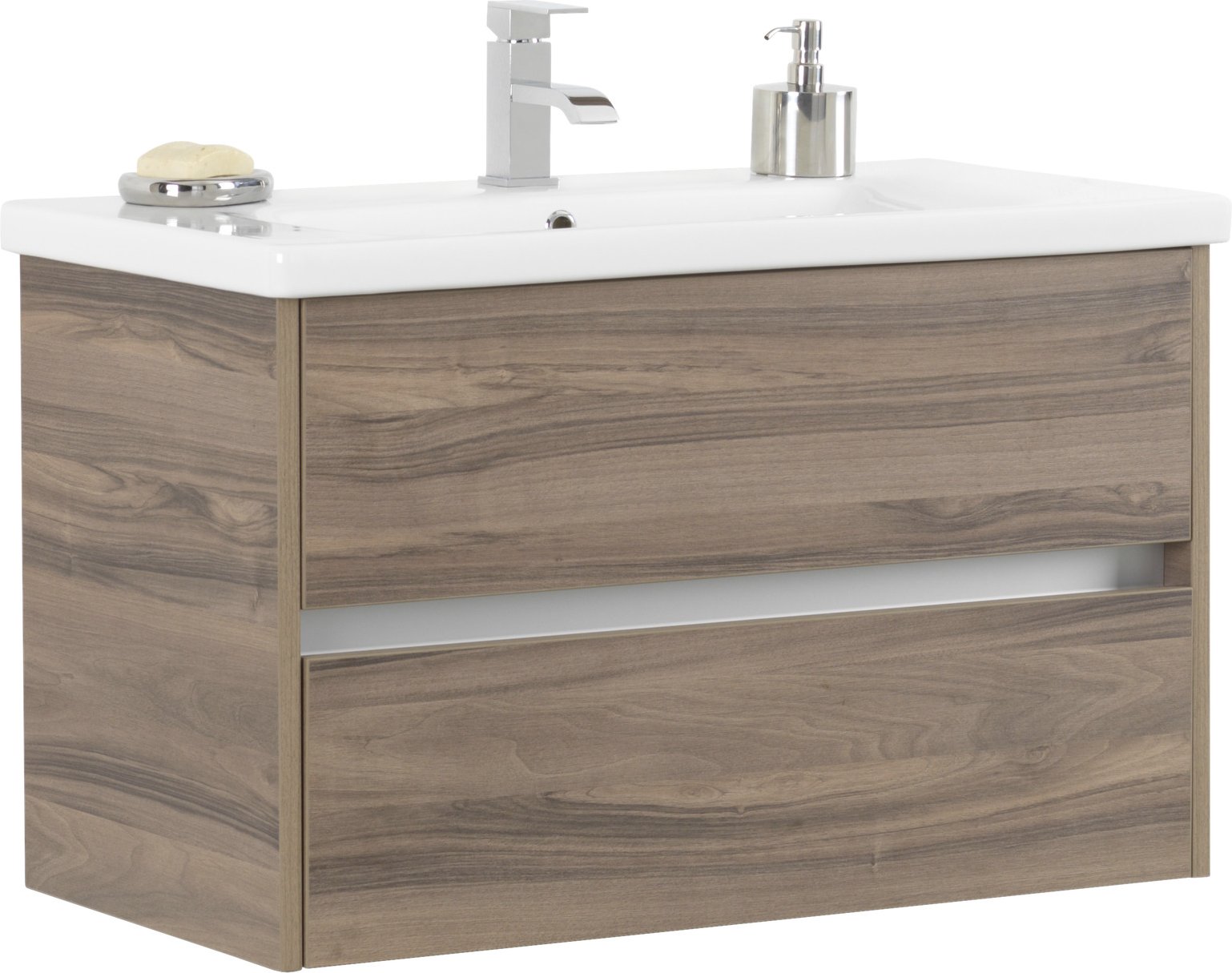 Voleo Waschtisch-Set LOUISIANA, Holznachbildung