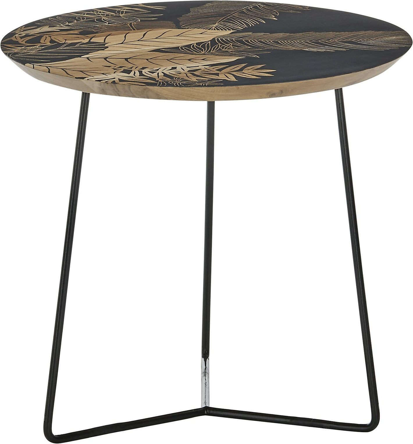 Z2 Beistelltisch MIRANDELA, Massivholz