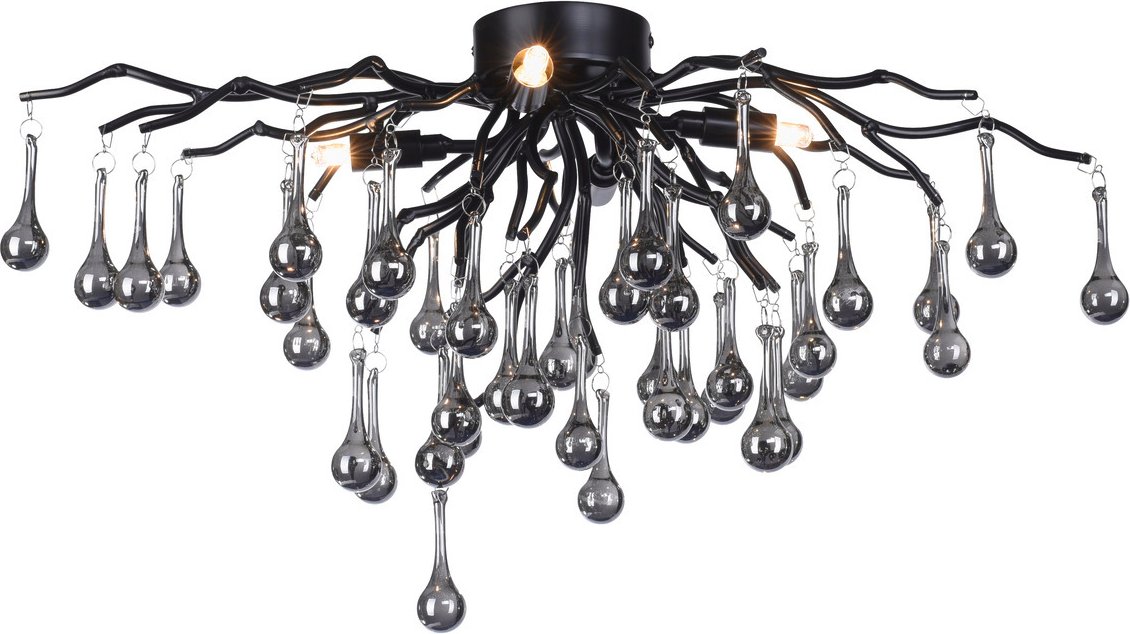 Paul Neuhaus Deckenleuchte ICICLE, Aluminium