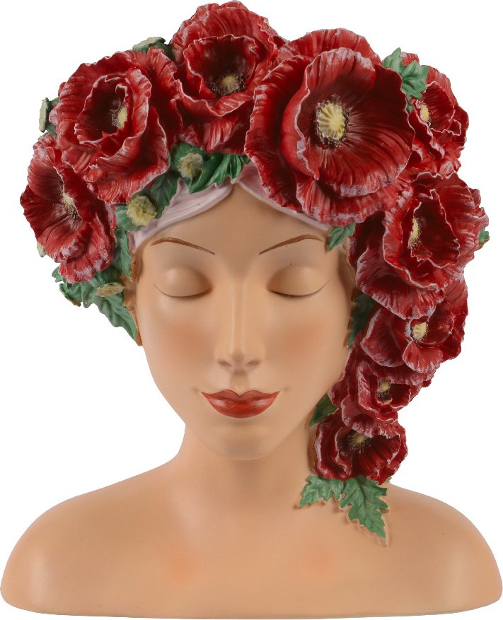 Decoris Blumentopf, Polyresin