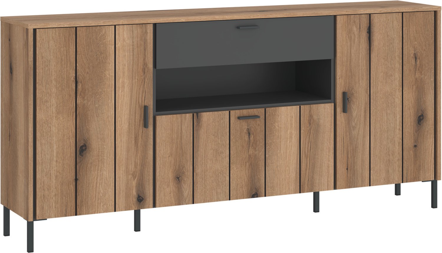 Z2 Sideboard SHIRLEY, Holznachbildung