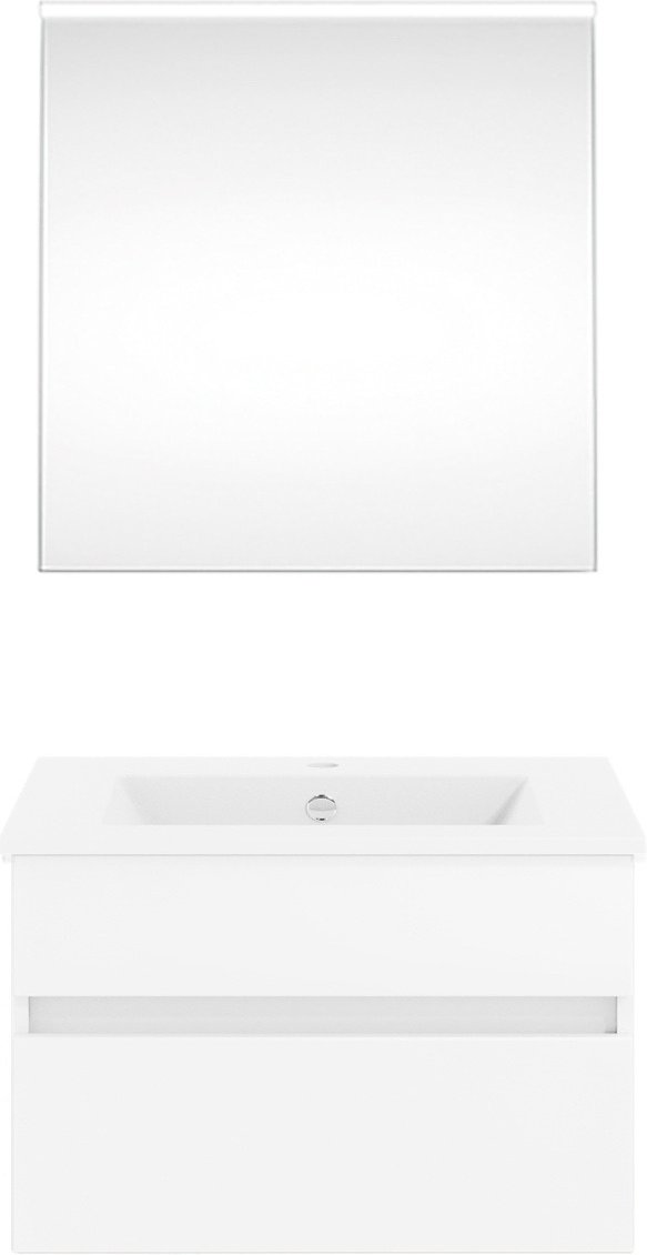 Puris Badkombination GET2YOU 21, Holznachbildung