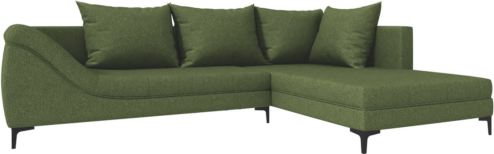 Z2 Ecksofa LINO, grün, Webstoff
