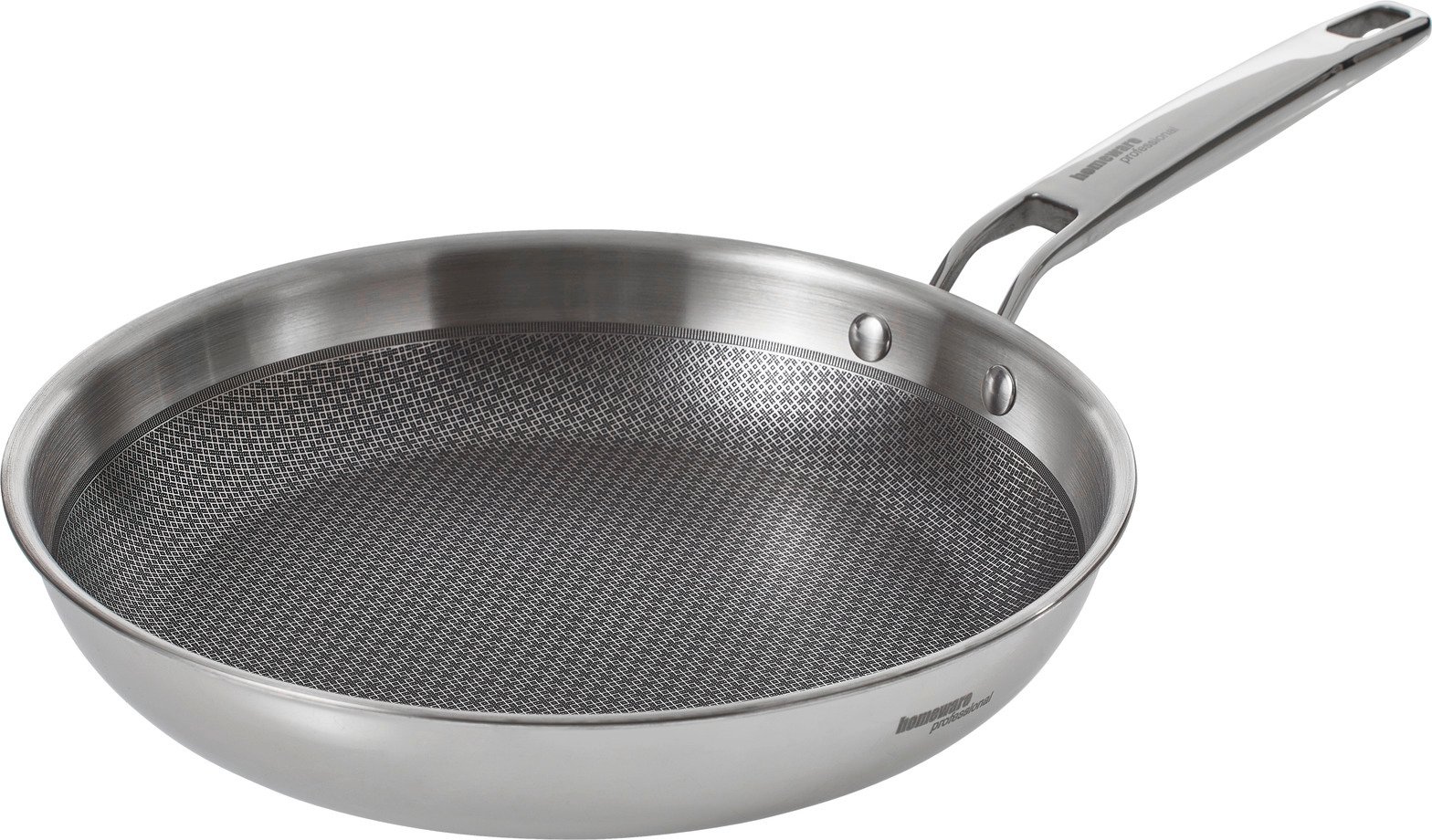 Homeware Bratpfanne 28 cm CUCINA PERFETTA, Edelstahl